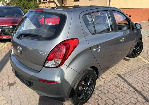 Hyundai i20 cena 24900 przebieg: 71093, rok produkcji 2013 z Bojanowo małe 154